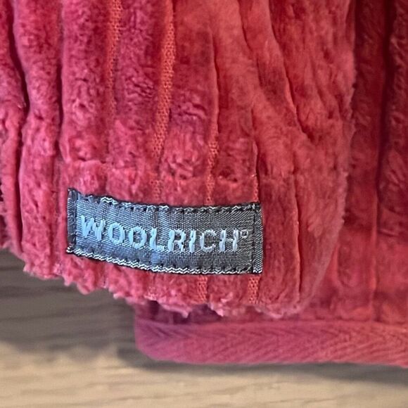 Vintage Woolrich Wide Wale Orange Corduroy Jacket Size Large - Picture 5 of 7